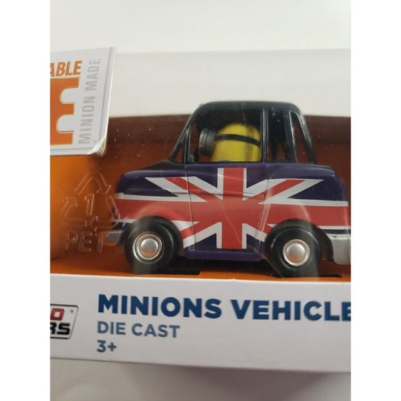 Despicable Me Minion Made Die Cast Vehicles Mondo Motors Toy Car - Mini Cooper - Picture 4 of 4